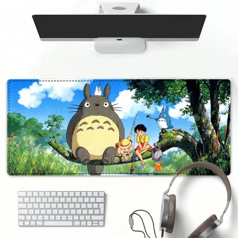 

High Quality Totoro Mouse Pad Gamer Keyboard Maus Pad Desk Mouse Mat Game Accessories For Overwatch