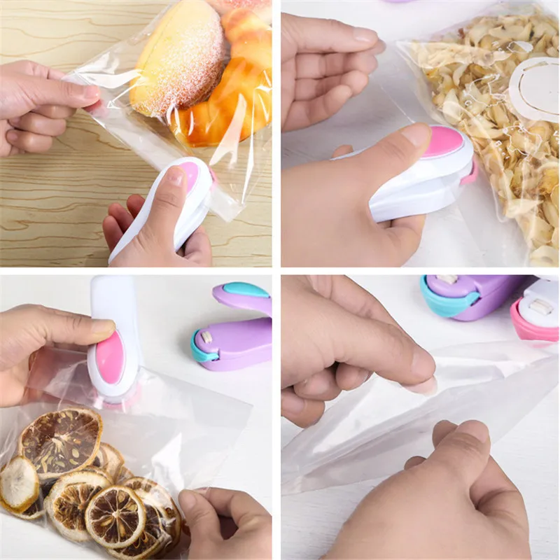 Мини-герметик-зажим для сумки кухонные принадлежности | Дом и сад