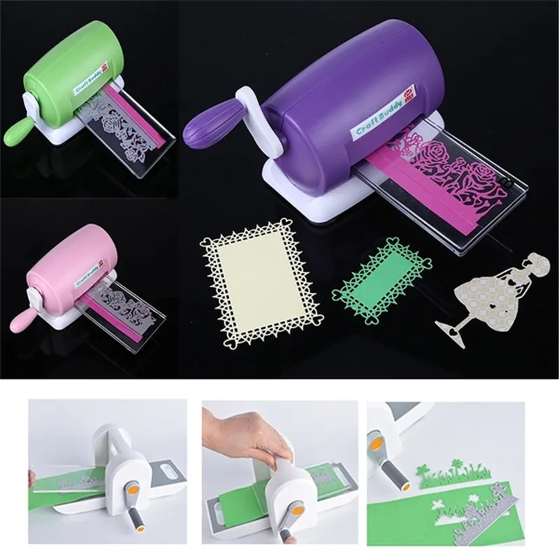 DIY машина для выбивания пластмассовых крафтов альбом скрапбукинга резак