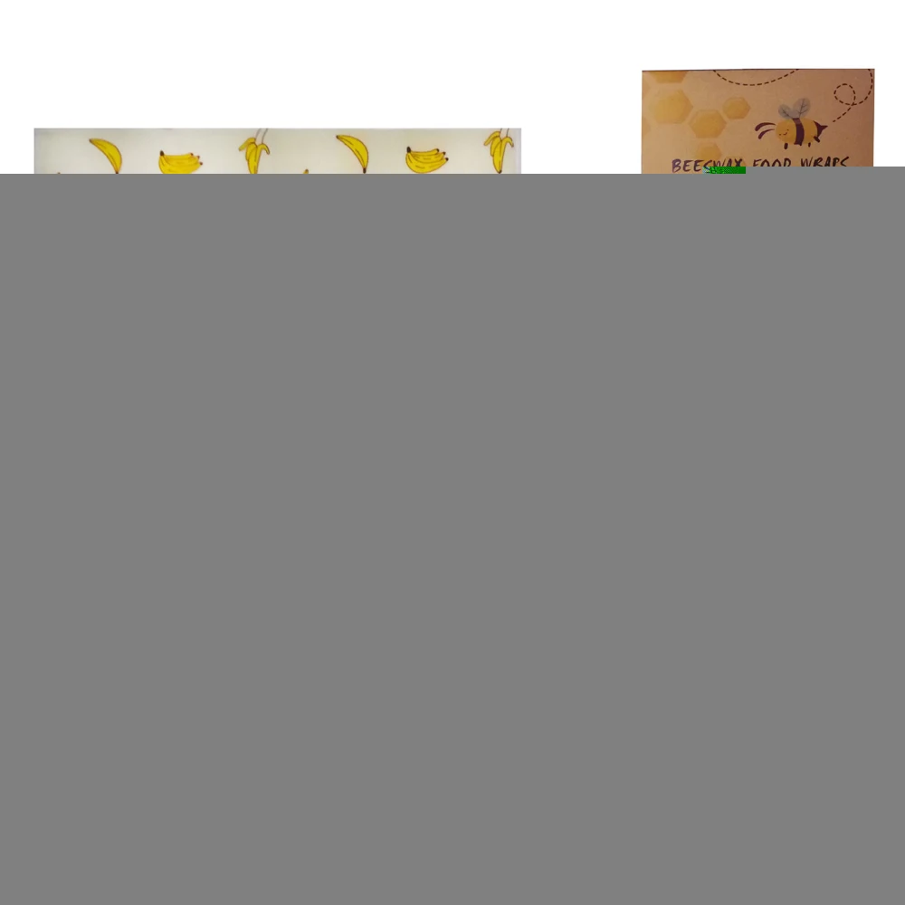 G213406A 3pcs 9 шт. пчелиный воск пищевая обертка Экологичная многоразовая устойчивая пластиковая Хранение продуктов питания Органическая оберточная пленка Замена для сэндвич - Цвет: G213406A 3pcs