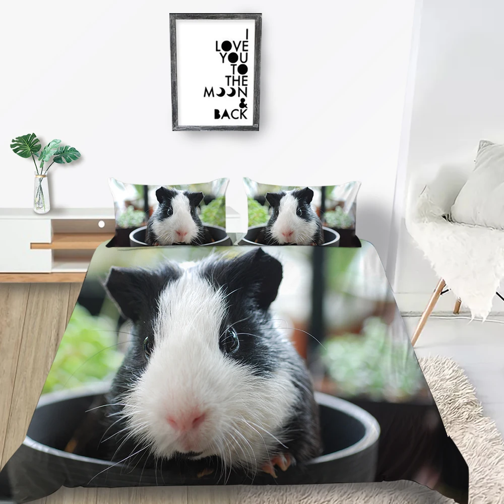 Комплект постельного белья из морской свинки креативный милый модный с