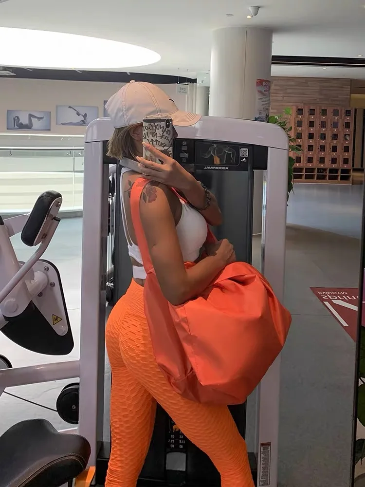 2021 ALL NEW WOMEN AWESOME GYM BAG FITNESS ORANGE