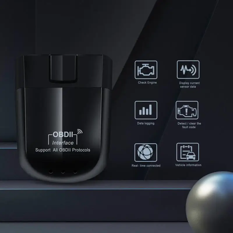 

AER ELM327 25K80 Chip OBD2 Code Reader WiFi PIC18F25K80 V1.5 V2.1 Bluetooth 4.0 Diagnostic Tool For Code Reading Detecting