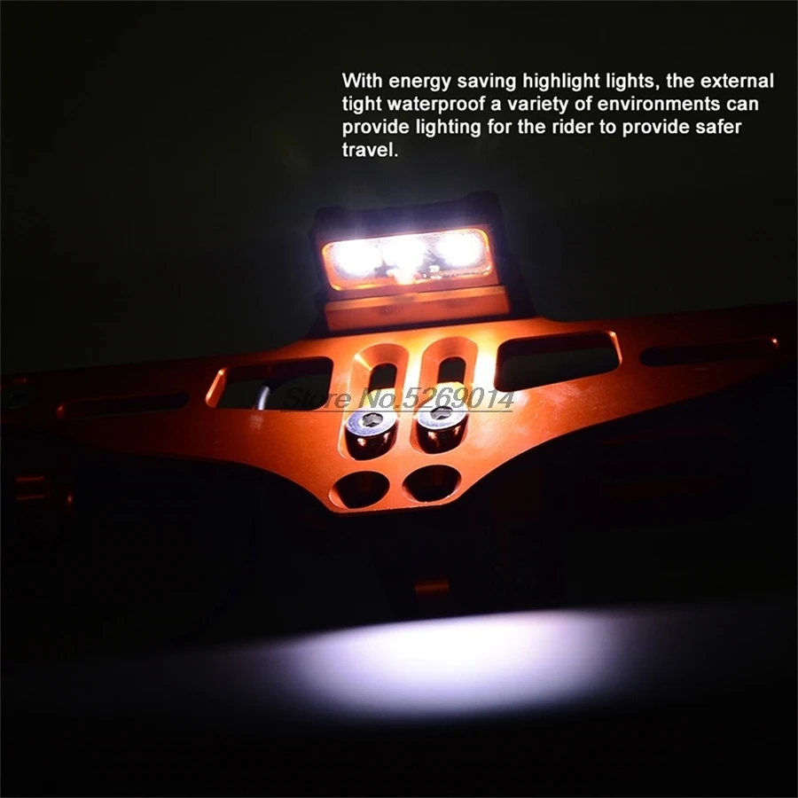 LED CNC алюминиевый держатель номерного знака для мотоцикла Ktm Rc 125 Xt660X Honda Cb1000R |