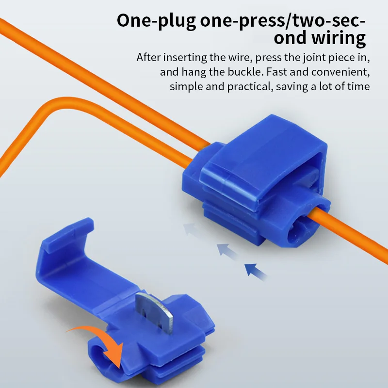 100 шт. автомобильный провод клеммной колодки быстрый соединитель провода