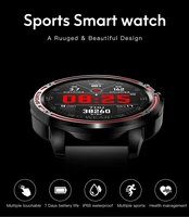 l8 smart watch men ip68 waterproof reloj hombre smartwatch with ecg ppg blood pressure heart rate sports fitness bracelet watch