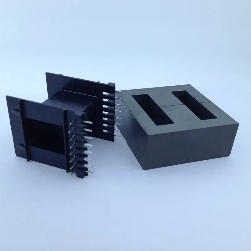 EE65 2000W Большой силовой трансформатор шпульки+ ПОГ TP4 EE65/65/27A с ферритовым сердечником 16pin PTH, горизонтальный