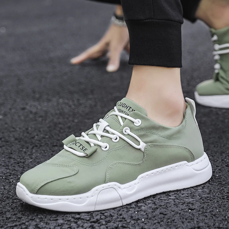 Кроссовки мужские без шнуровки дышащие мягкие Повседневная модная обувь для