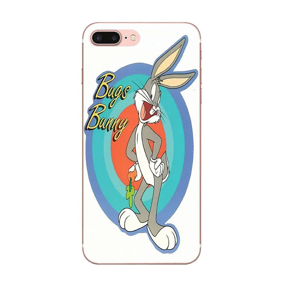 Мягкий индивидуальный дизайн Bugs Bunny Baby Looney Tunes для samsung Galaxy Note 5 8 9 S3 S4 S5 S6 S7 S8 S9 S10 5G mini