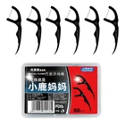 Зубная нить, одноразовая зубная нить, зубная нить, палочка для чистки зубов, межзубная щетка, зубная нить, палочка для ухода за полостью рта