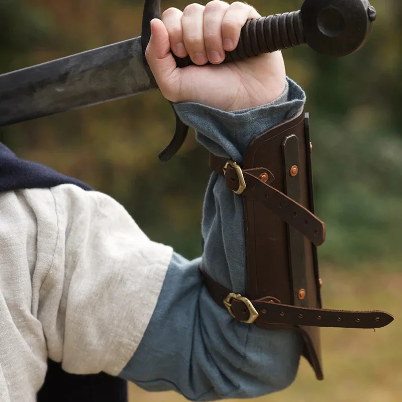 Реквизит для косплея средневековый армированный манжета викингов мужской