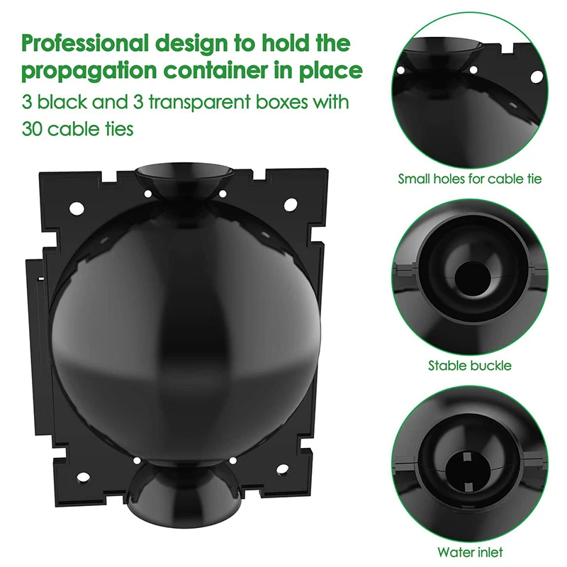 Коробка для выращивания корней растений высокого давления многослойная коробка