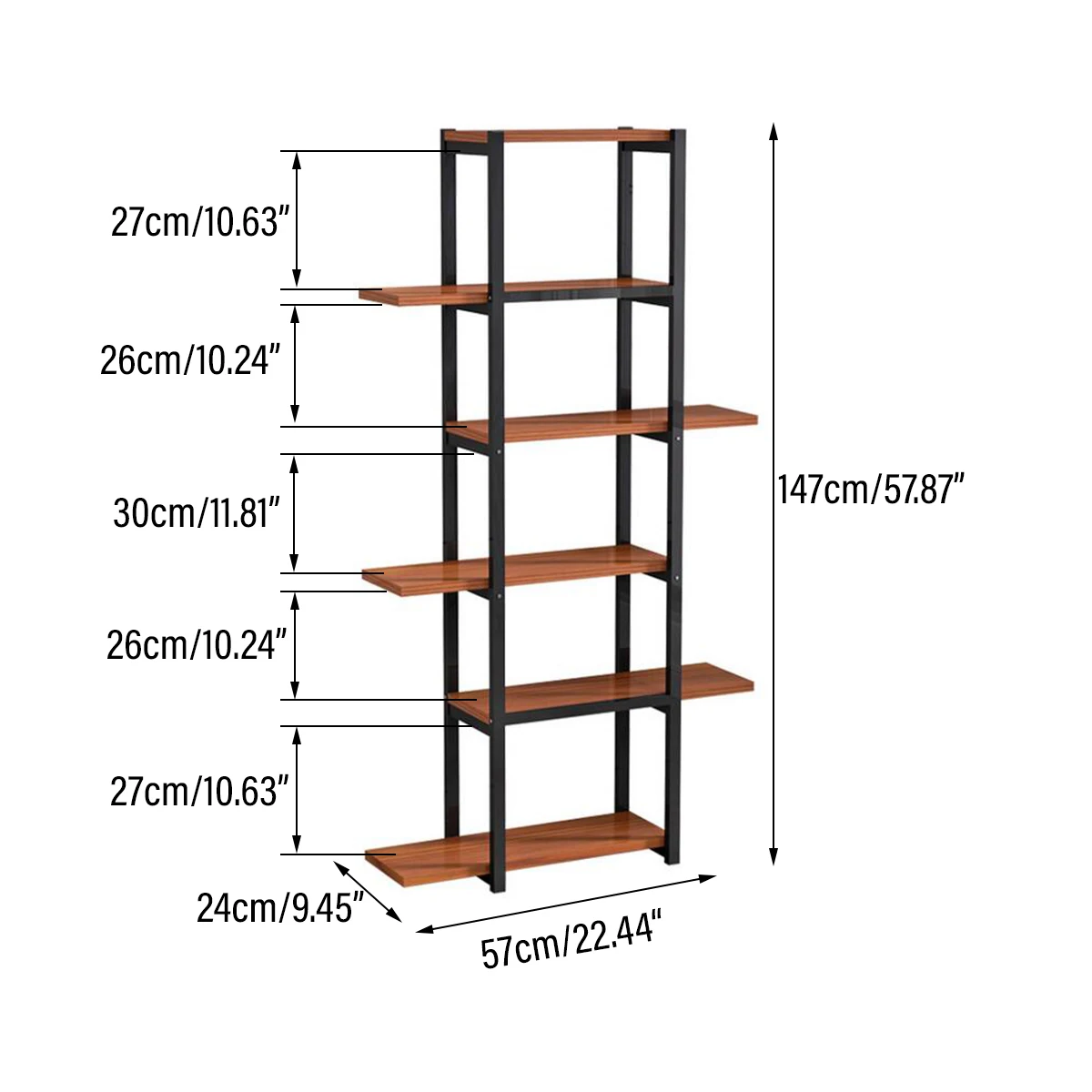 

Wooden 6 Tiers Flowers Pots Stand Balcony Plant Shelves Display Rack for Home Office Garden Decor Storage Rack Modern Bookshelf