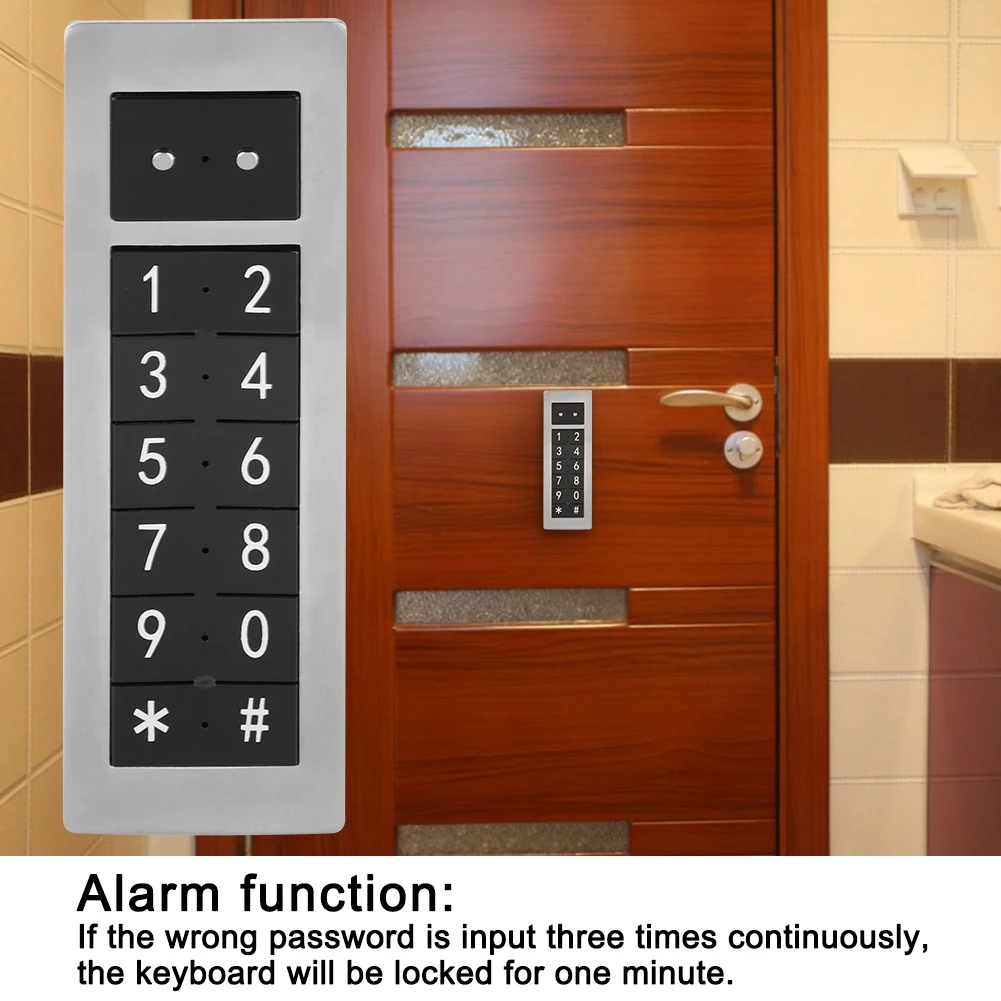Замок для шкафов с паролем замок клавиатурой из нержавеющей стали цифровой без
