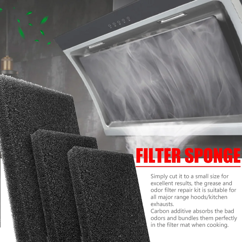 10 шт. домашний квадратный маслостойкий вытяжка эффективный фильтр кухонные