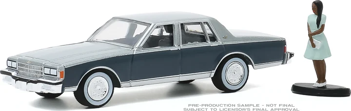 GreenLight 1:64 1981 Chevy Caprice w Woman сплав модель автомобиля металлические игрушки для детей