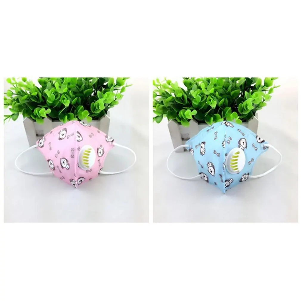 Нетканая ткань PM2.5 фильтр рот Маска дыхательный клапан анти дымка одноразовая