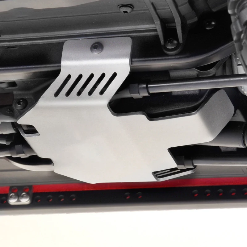Бронированная пластина из нержавеющей стали модификация шасси для 1/10 RC Crawler Car