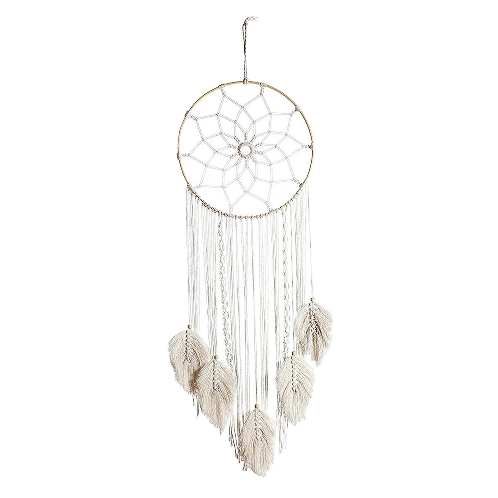 

Dream Catcher Handmade Circle Moon Design Dream Catcher Hanging Home Decoration