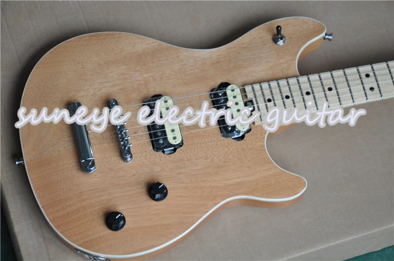 Suneye Китай OEM электрогитара с естественной деревянной глянцевой отделкой Guitarra