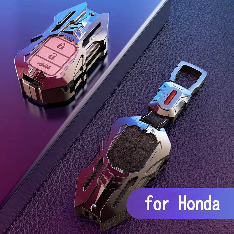 

Чехол для автомобильного ключа из цинкового сплава для Honda CRV Pilot Accord Civic