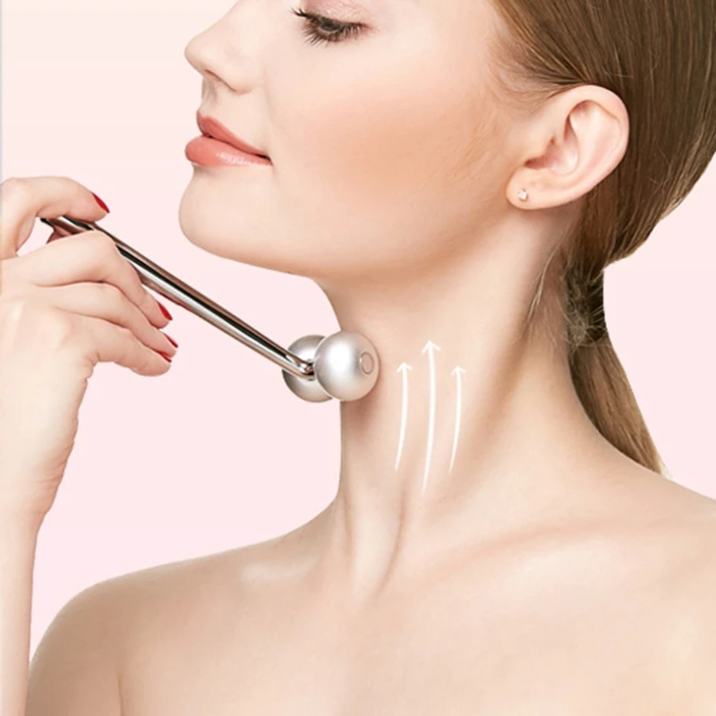

Facial Roller Massager Y Shape Wrinkle Remover Massage Beauty Tool Face Lift Anti-Aging Skin Tightening
