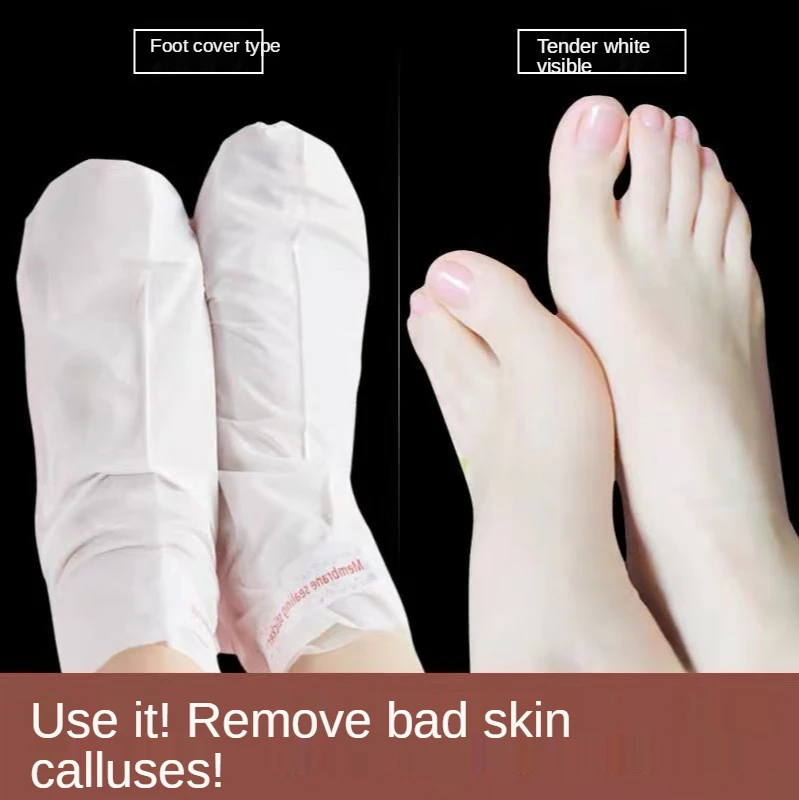 Exfoliating The Soles Of Feet Callus Foot Mask Heel Peeling Brighten And Smooth Hand Artifact | Дом и сад