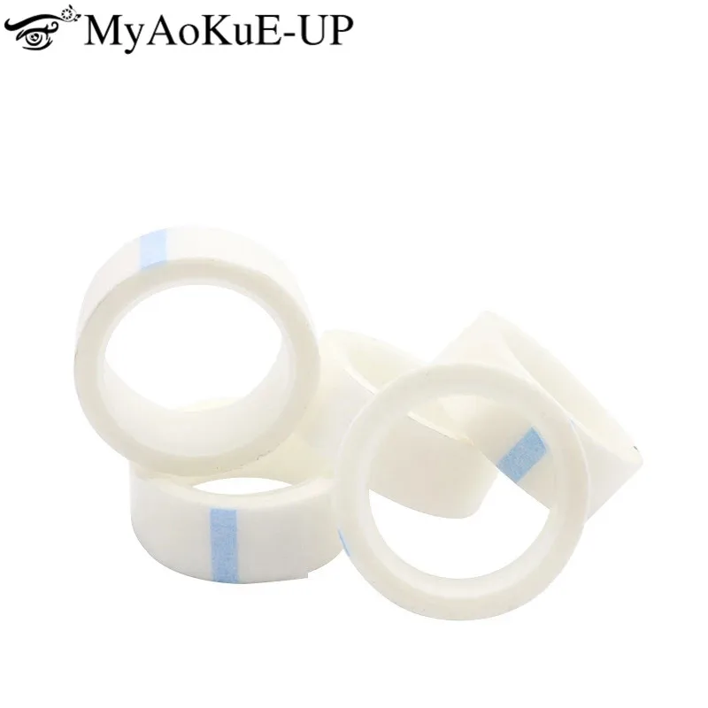 

Hot 50PCS/SET Silk Eye Pad Eyelash Extension under Patch Makeup Tool Individual False Eyelash Non-woven Lsolated Tool Wrap Tape