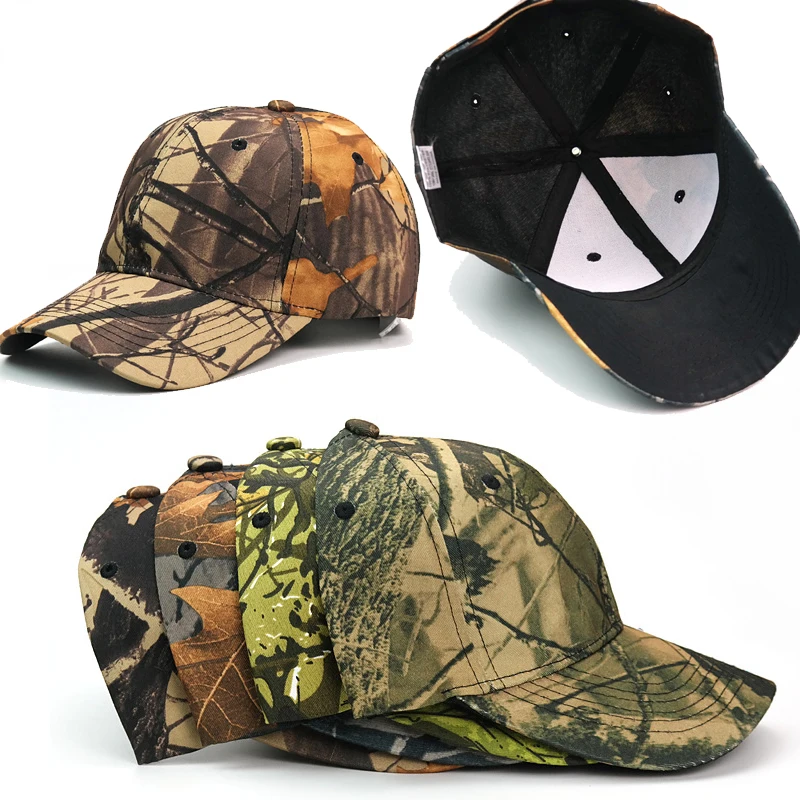 Новая модная Регулируемая унисекс армейская камуфляжная кепка Охотничья Кепка