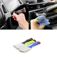 double ended cleaning brush car detailing air conditioner computer keyboard cleaner auto interior maintenance dusting tools