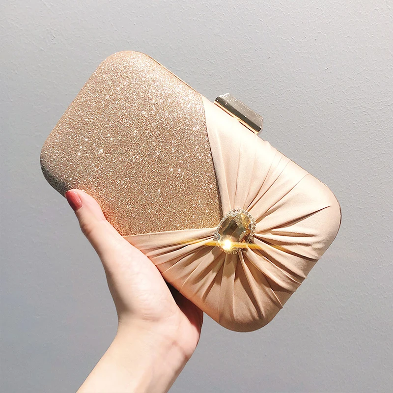 Свадебный клатч кошелек Женский Золотой Роскошная сумочка женские сумки