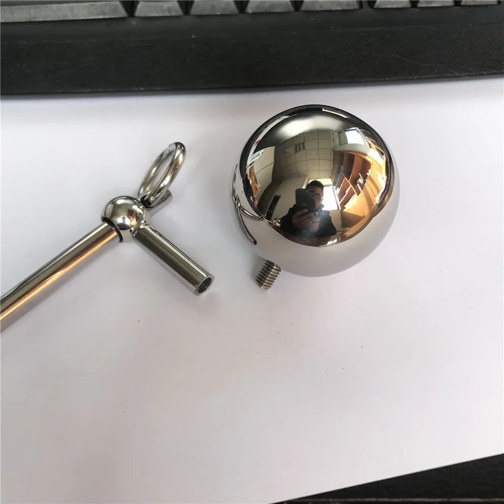 Металлическая Анальная пробка для использования на улице секс игрушки с