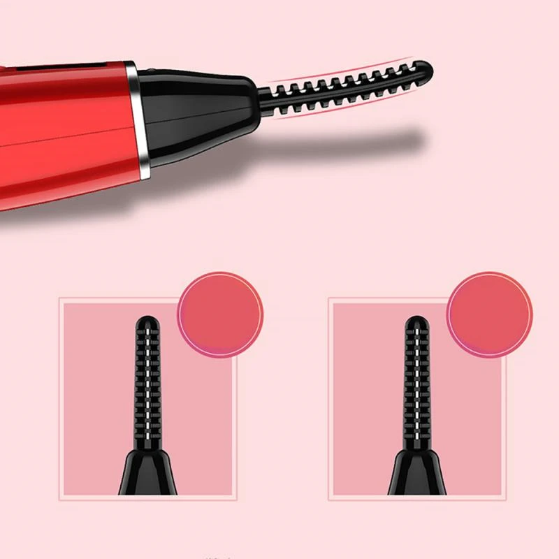 

USB Electric Eyelash Curler Electric Heated Eyelash Long-Lasting Curling Ironing Eyelash Applicator Long Lasting Eyelash Tool