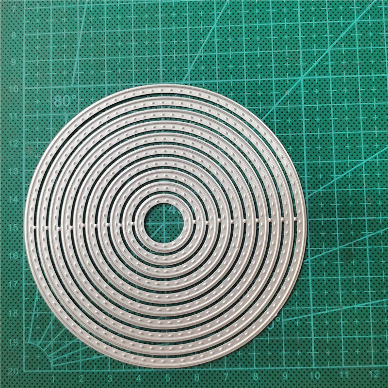 

Circle Cutting dies Frame Metal Cutting Dies for DIY Scrapbooking Paper and Card Making Decorative Embossing Die Cut Craft dies