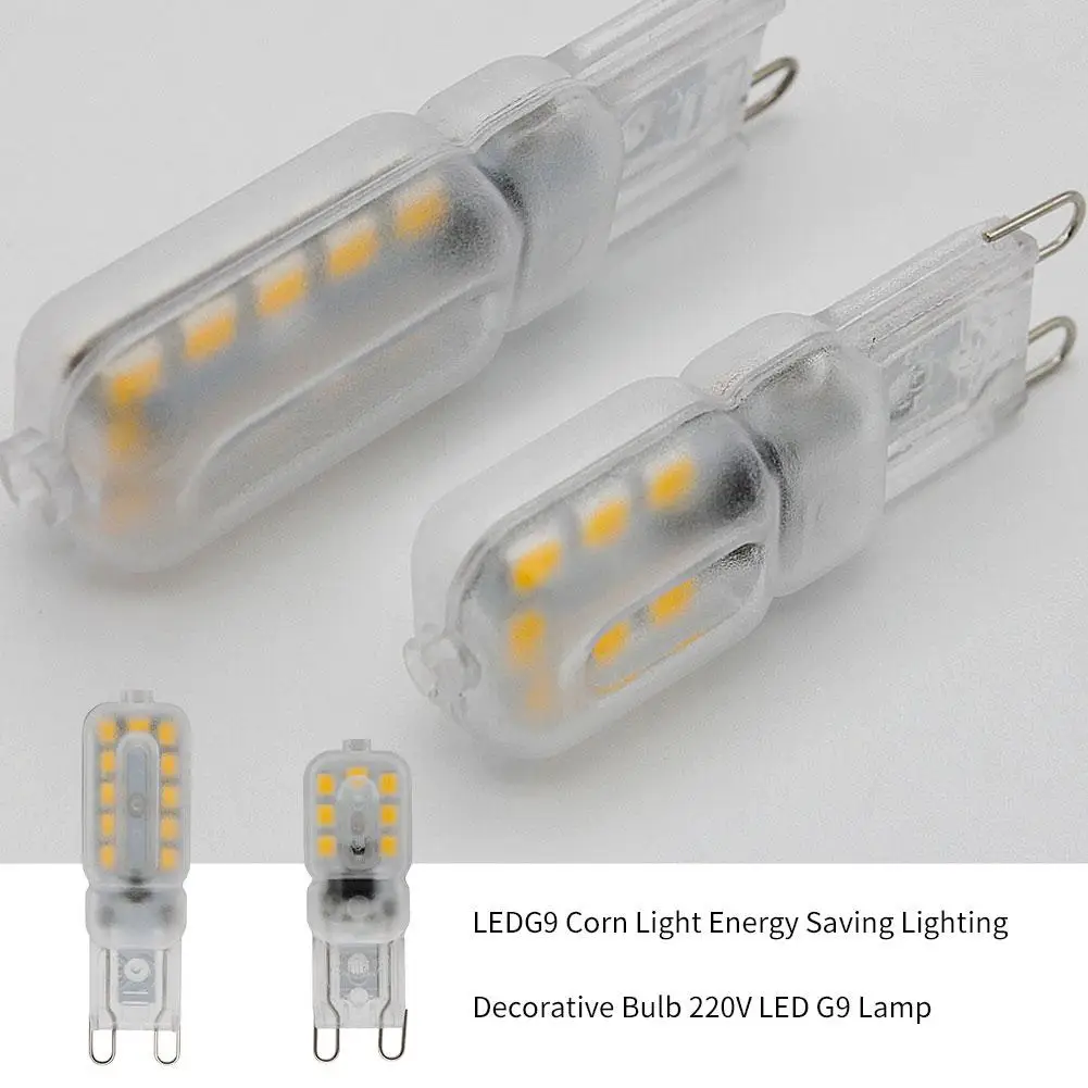 Светодиодная энергосберегающая кукурузная лампа G9 14/22 декоративная лампочка 3 Вт