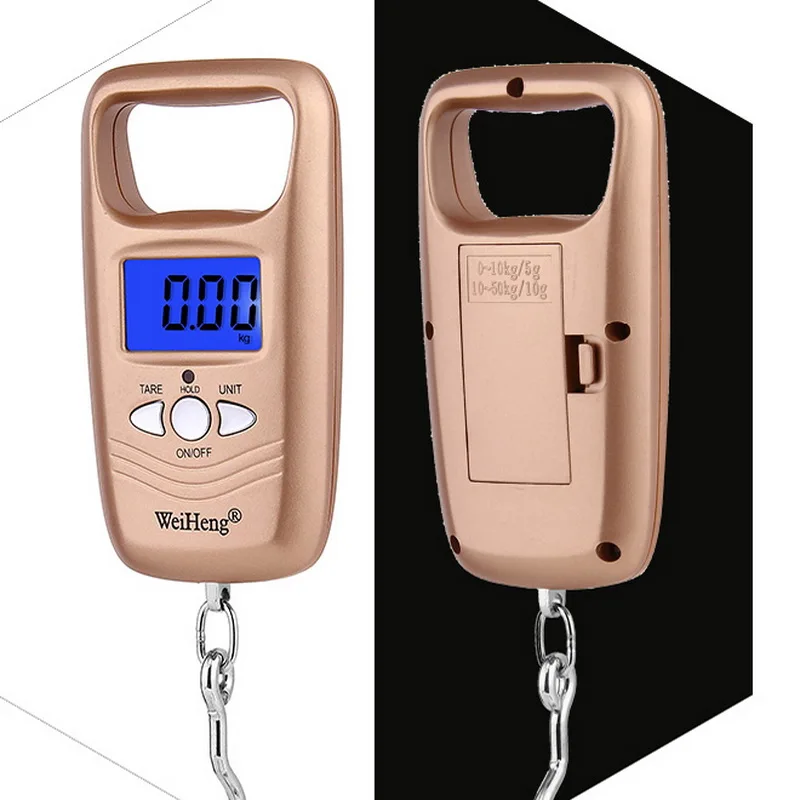 50 кг X 10 г Вес мини Висячие весы карманные ЖК Цифровые багаж вес ing рыболовный