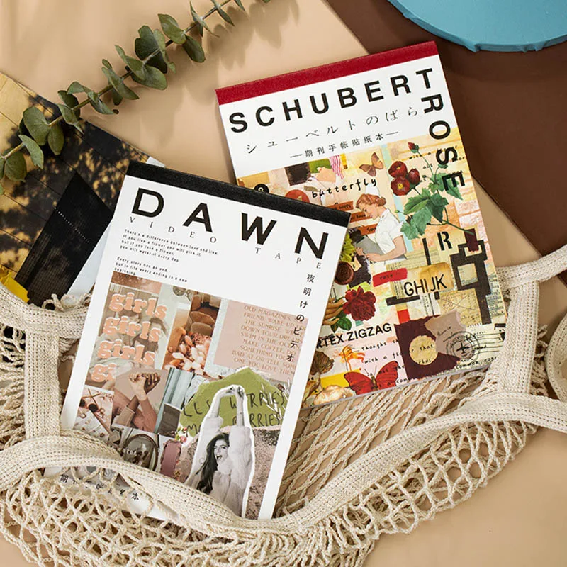 

Student Stationery Ins Style Washi Paper Magazine Sticker Nice Gift DIY Scrapbooking Material Decoration Stickers