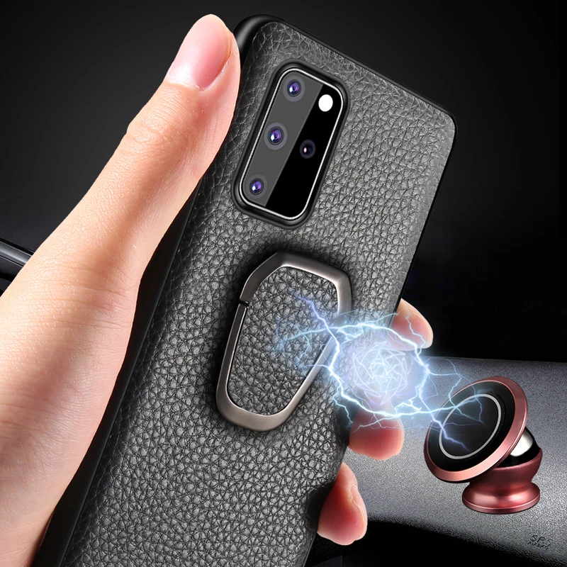 Чехол для телефона Huawei P40 P30 P20 Mate 30 Pro 20 Lite 10 9 текстура из воловьей кожи с