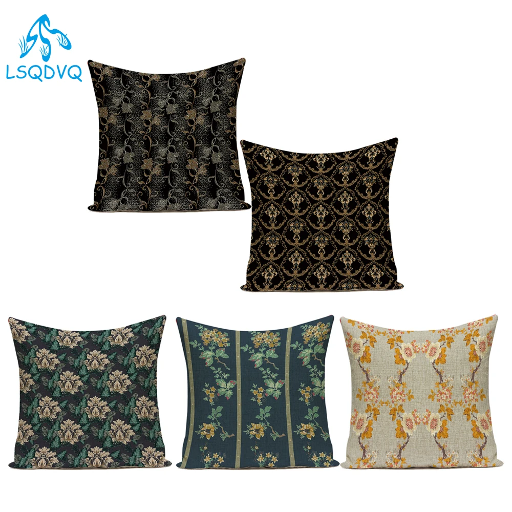 Декоративные подушки из полиэстера с изображением мандалы домашний декор для