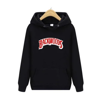 

The screw thread cuff Hoodies Streetwear Backwoods Hoodie Sweatshirt Men Fashion autumn winter Hip Hop hoodie pullover Hoody