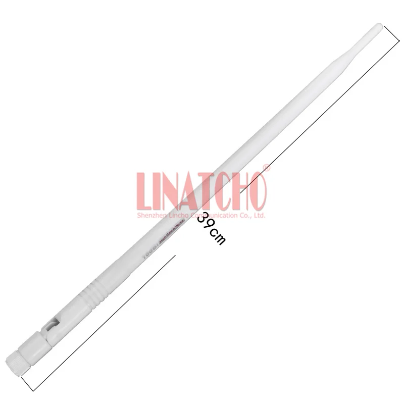 39 см RP SMA Штекерный разъем 2 4 ГГц 802 11 b/g/n 9 дБ антенна сигнала Wi-Fi роутера с высоким