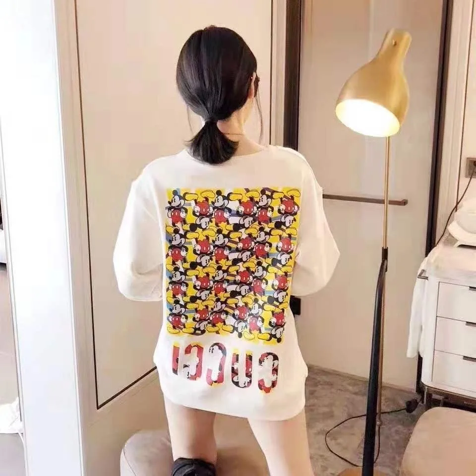 

2021 early spring new classic children Abstract printing letter logo printing luxury short sleeve men and women