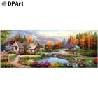Daimond картина полностью квадратнаякруглая дрель декорация домик дерево 5D алмазные Стразы Вышивка крестиком Картина M1240