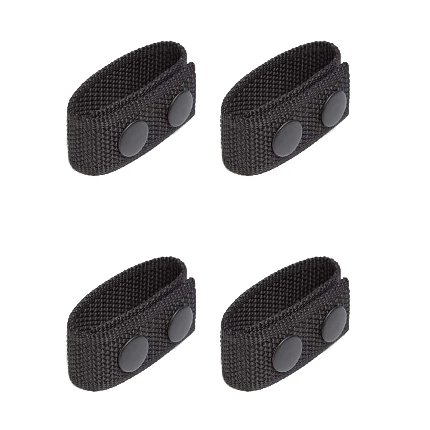 

NEW ARRIVAL-4Pcs Duty Belt Keeper Double Belt Keeper Snaps for Wide Belt Outdoor Belt Equipment