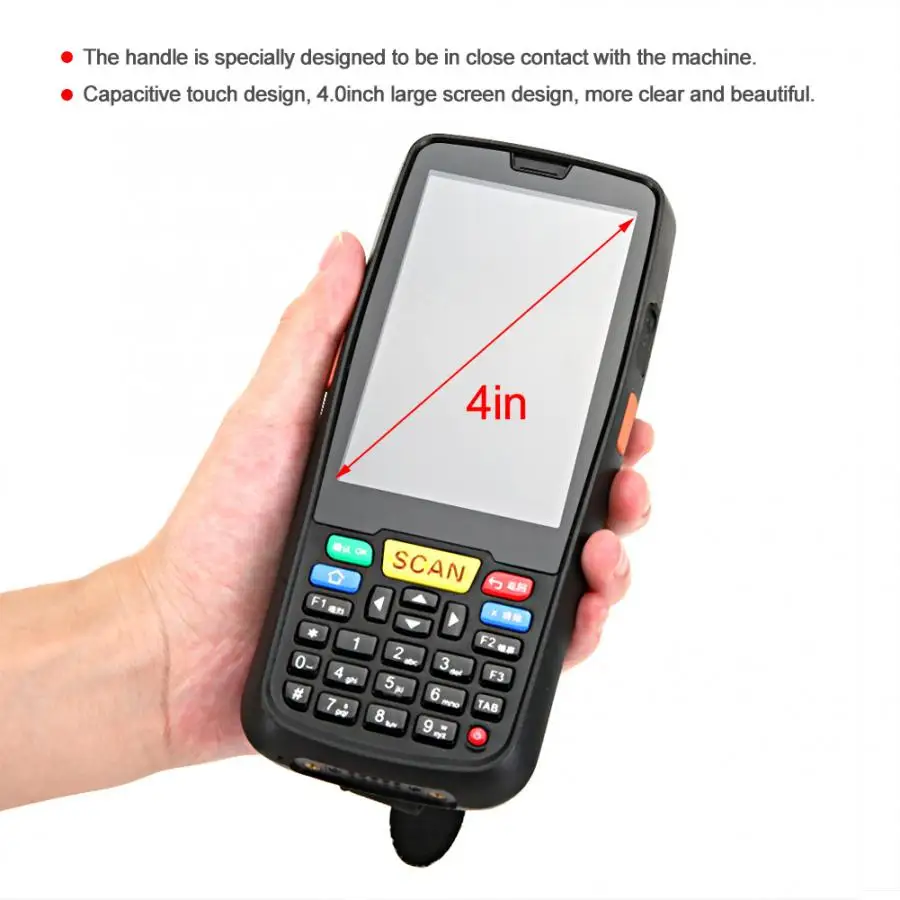 RFID считыватель GSM/3g/4G/WiFi Многофункциональный UHF ручной 860 МГц-960 МГц мобильный