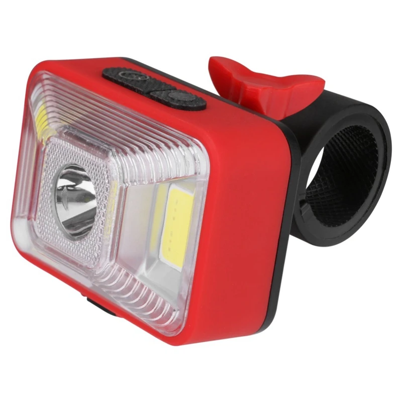 1xXpe +2xCob Headlight 5 Modes Of Light Lamp Ipx5 Waterproof 60 Degrees Adjustable Built-In Rechargeable Battery Use Usb Charge | Спорт и