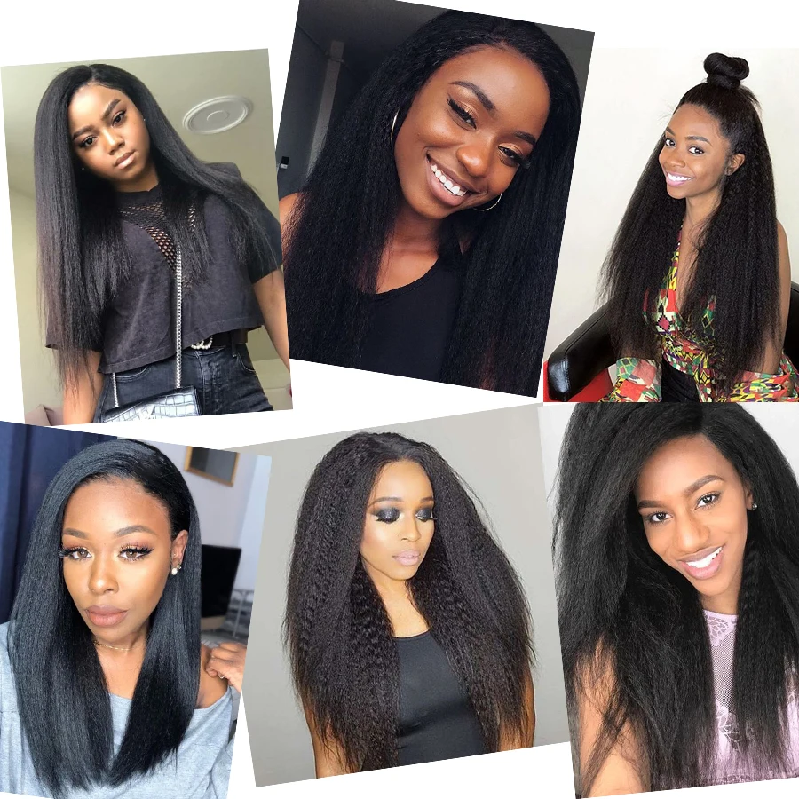 Leeons 24 дюйма длинные курчавые прямые синтетические волосы парики для женщин