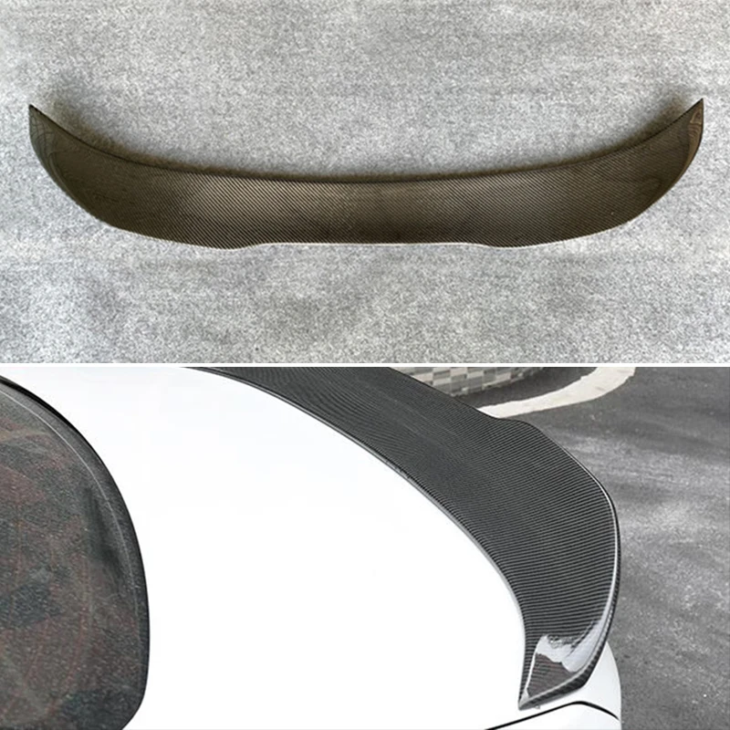 

For BMW 3 Series Sedan E90 Spoiler 2005--2012 Year Rear Wing Psm Style Sport Body Kit Accessories Real Carbon Fiber