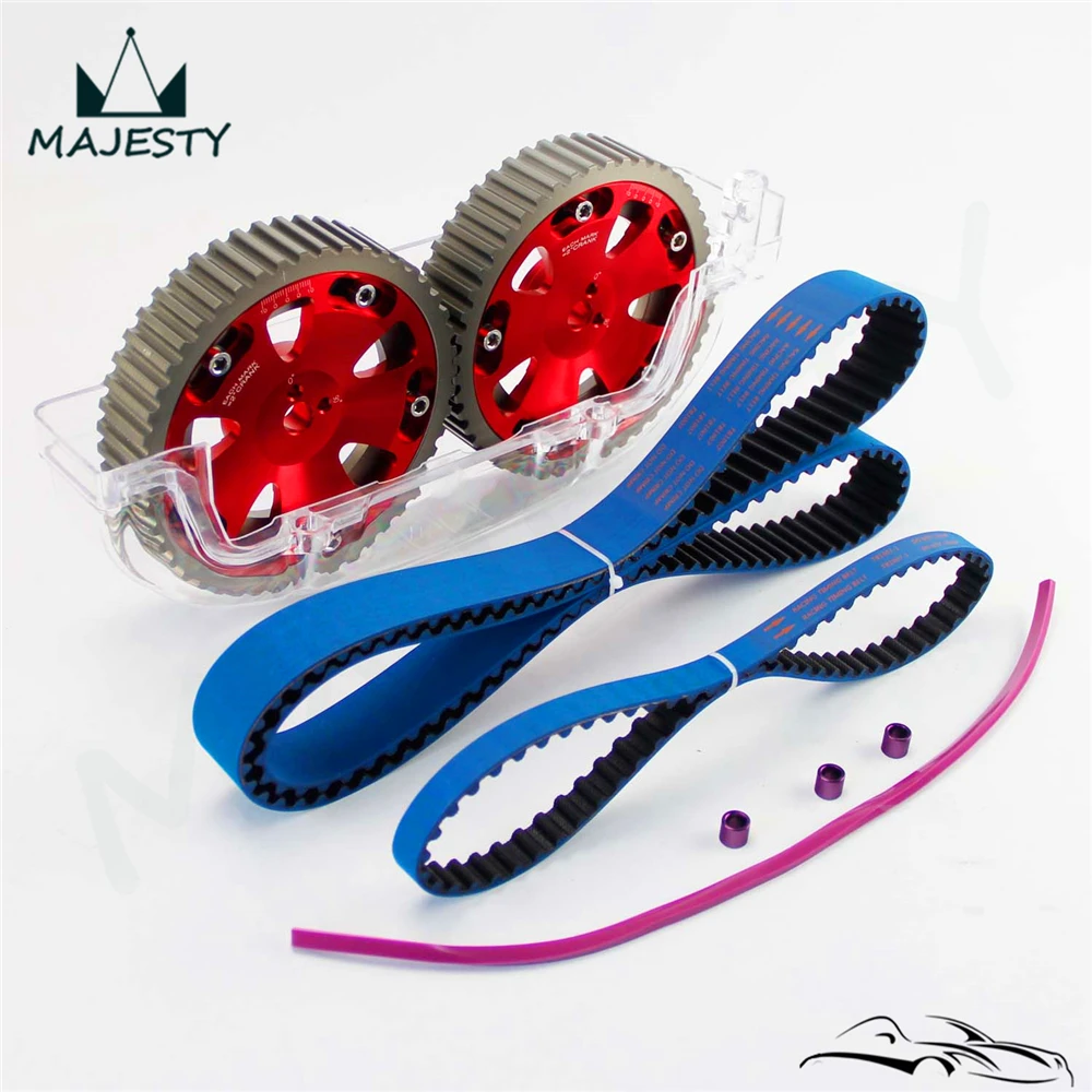 Гоночный Ремень ГРМ с балансировкой + Шестерня камеры крышка для EVO 1 3 Eclipse DSM