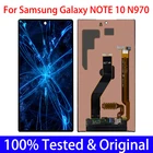 ЖК-дисплей Super AMOLED 6,3 'для Samsung Galaxy Note 10 N970F note10 N970 N9700, сенсорный экран с дигитайзером в сборе, оригинал